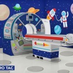 I piccoli pazienti-astronauti con la nuova Astro-Tac
