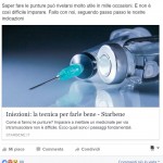 La guida della rivista Starbene per eseguire un'intramuscolare 'fai date'