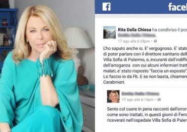 Lettera aperta dell’AADI Sicilia a Rita Dalla Chiesa sulle dichiarazioni pubblicate su Facebook