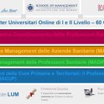 Master di II livello in Direzione e Management delle Aziende Sanitarie (MADIMAS)