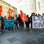 Protesta degli studenti di infermieristica di Firenze: no al taglio del contributo