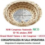 Lecce, parte il Congresso Nazionale A.I.C.O. dal 12 al 14 ottobre. Segui la diretta streaming