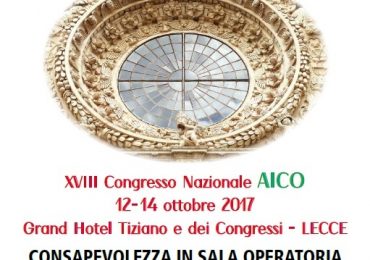 Lecce, parte il Congresso Nazionale A.I.C.O. dal 12 al 14 ottobre. Segui la diretta streaming