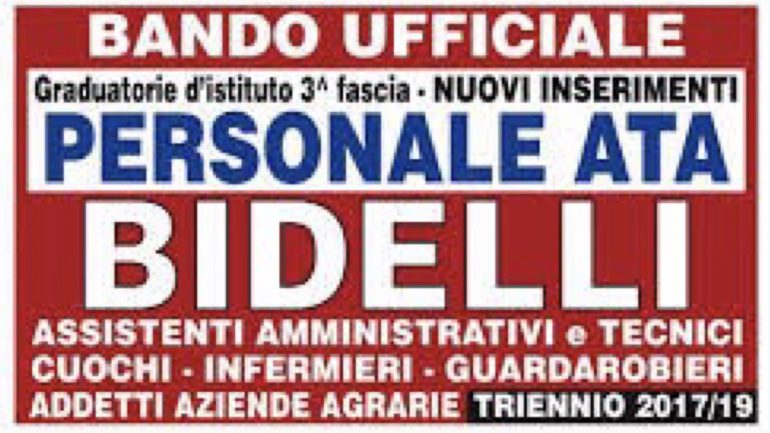 Il Miur ricerca Guardarobieri, Personale Ausiliario, Cuochi ed Infermieri 2