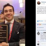 Gianluca Pucciarelli, infermiere romano, ha ricevuto un importante riconoscimento negli USA