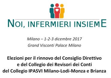 Il collegio Ipasvi di Milano, Lodi, Monza e Brianza si rinnova con la lista "Noi, infermieri Insieme" 2