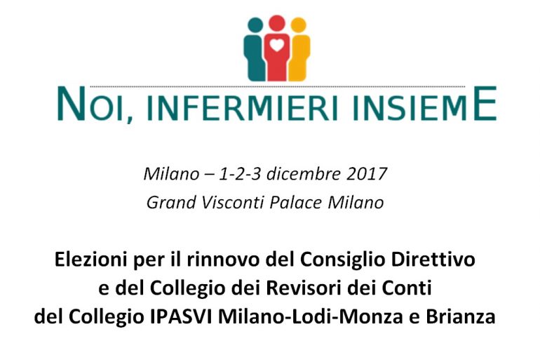 Il collegio Ipasvi di Milano, Lodi, Monza e Brianza si rinnova con la lista "Noi, infermieri Insieme" 2