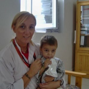 Un'infermiera torinese Testimonial della campagna "Cure nel cuore dei conflitti”