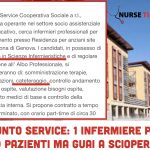 Un Infermiere per 120 pazienti: Punto Service di nuovo nella bufera