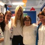 Elena Santarelli ringrazia le infermiere del reparto che ha in cura suo figlio 1