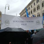 LIVE | Sciopero nazionale di 24ore a Roma in piazza Santi Apostoli, a Roma. 17