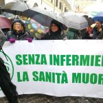 LIVE | Sciopero nazionale di 24ore a Roma in piazza Santi Apostoli, a Roma. 23