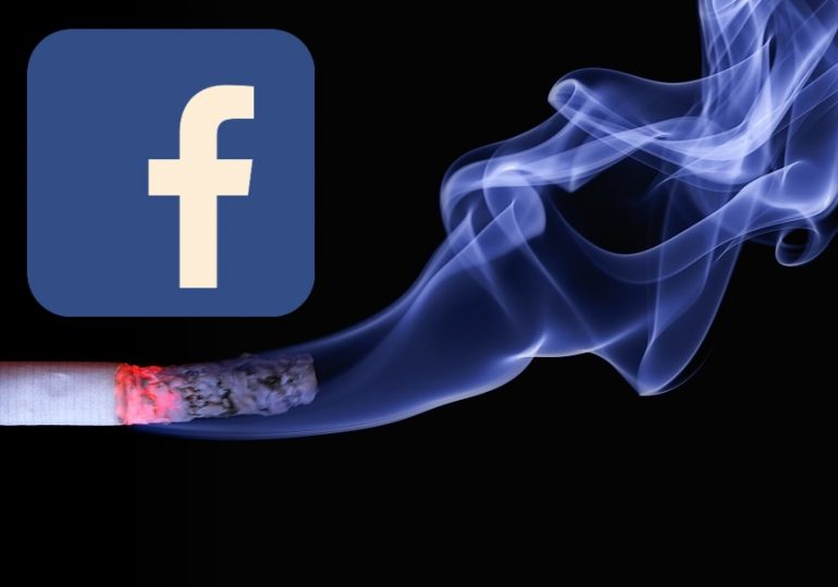 Vuoi smettere di fumare? Ti aiuta Facebook