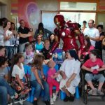 Lecce, Iron Man presta “soccorso” ai bambini dell’Oncologico