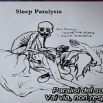 PARALISI IPNAGOGICA: disturbo del sonno 1