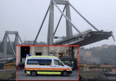 Dopo il crollo del Ponte Morandi, le ambulanze dovranno percorrere 80 km per andare in PS