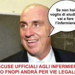Scuse pubbliche o vie legali: arriva ultimatum della FNOPI