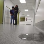 Diversi reparti del nuovo “Ospedale del Mare” allagati per l’eccessiva pioggia