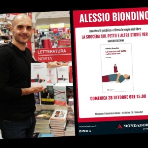 Roma, Alessio Biondino incontra i suoi lettori 1