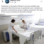 La Regione Lazio offende gli infermieri con una foto inappropriata