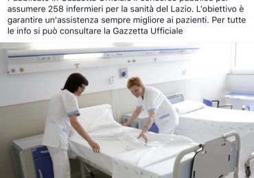 La Regione Lazio offende gli infermieri con una foto inappropriata