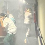 Incendio all’osp. Spallanzani: un paziente muore carbo