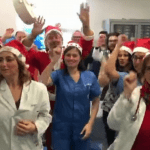 Gli auguri speciali dello staff del Pronto Soccorso dell'Ospedale dei Bambini di Palermo