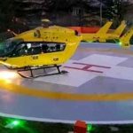 Serve un cesareo d'urgenza: dall'Appennino a Bologna in 18 minuti grazie all'elisoccorso notturno