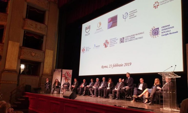 Opi Torino presente all’Assemblea nazionale sulle professioni sanitarie e sociali: “Servono più fiducia e maggiori responsabilità”