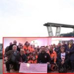 Genova: gli sfollati del ponte Morandi donano un’ambulanza a chi li ha soccorsi
