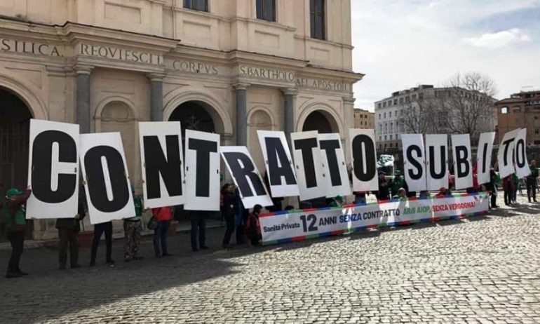 Lazio, via alla mobilitazione della sanità privata