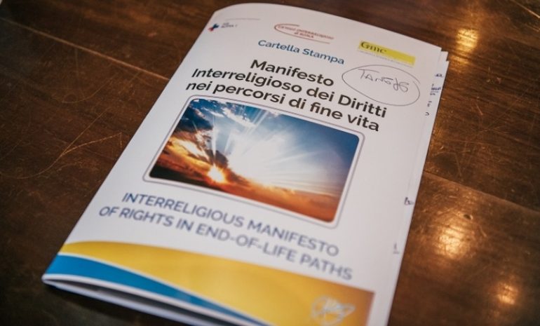 Manifesto interreligioso dei diritti nei percorsi di fine vita: la soddisfazione di Opi Firenze-Pistoia