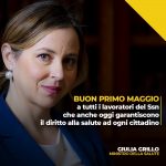 Il messaggio del Ministro Grillo per il 1° maggio rivolto a medici, infermieri e oss