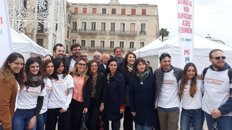 L'Opi Bari celebra la Giornata Internazionale dell'Internazionale in piazza del Ferrarese