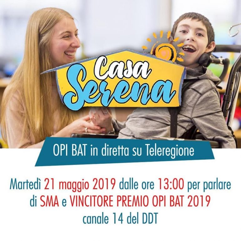 OPI BAT On Air 12.0: percorsi assistenziali integrati a pazienti affetti da S.M.A. (atrofia muscolare spinale).