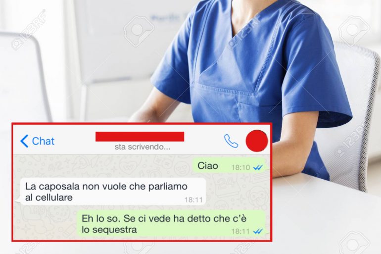 Criticano la coordinatrice su whatsapp, due infermiere sospese per dieci giorni