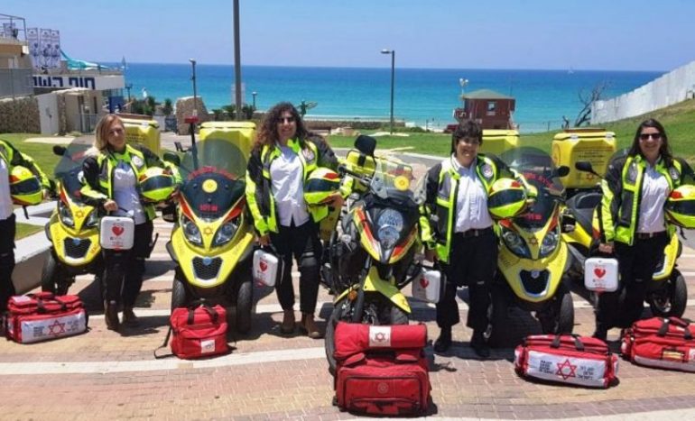 Israele, raggiungere un ferito in 4 minuti: con la motomedica si può
