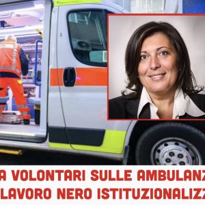 “Basta volontari sulle ambulanze del 118 e lavoro nero istituzionalizzato”