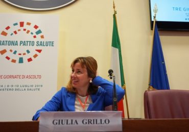 #MaratonaPattoSalute: il saluto di Giulia Grillo