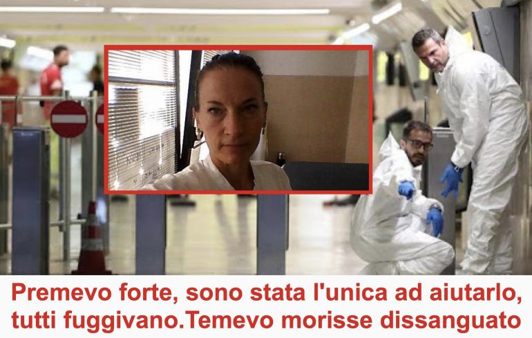 Vigilante accoltellato alla gola nella Metro di Roma: infermiera fuori servizio gli salva la vita
