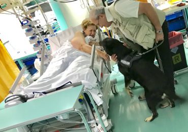 Prima “Pet Visiting” al Santo Stefano: paziente in rianimazione può così riabbracciare il proprio cane