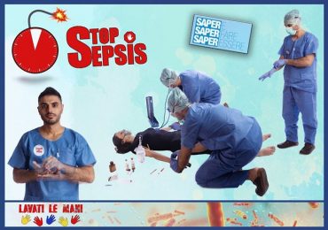 Daniele infermiere a Verona presenta il progetto fotografico per il World Sepsis Day