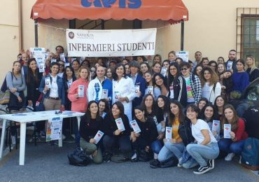 Gli studenti di Infermieristica donano il proprio sangue a Latina per sensibilizzare la popolazione 1