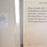 Bari, strano “avviso” nel Pronto soccorso del “Di Venere”: Opi Bari chiede chiarimenti