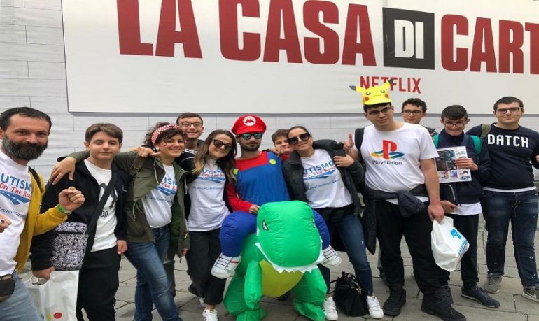 I ragazzi di Autismo On The Road al Lucca Comics and Games