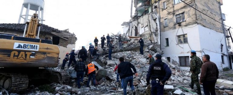 La Puglia invia aiuti al popolo albanese colpito dal terremoto