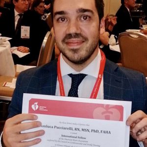 L’infermiere Gianluca Pucciarelli premiato a Philadelphia per le sue ricerche sull’ictus cerebrale 2