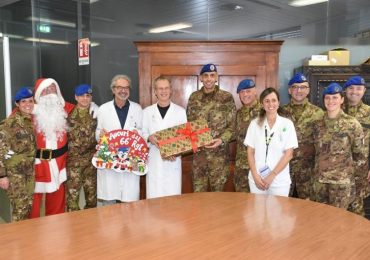 Forlì, l'Esercito "invade" il reparto di Pediatria del Morgagni-Pierantoni