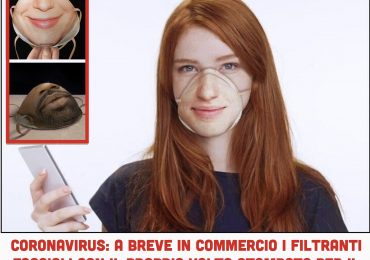 Coronavirus: a breve in commercio le mascherine con il proprio volto per il riconoscimento facciale dello smartphone