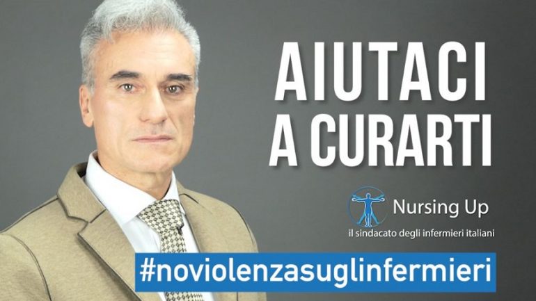 Campagna Nursing Up contro le agtressioni: il video del presidente De Palma.